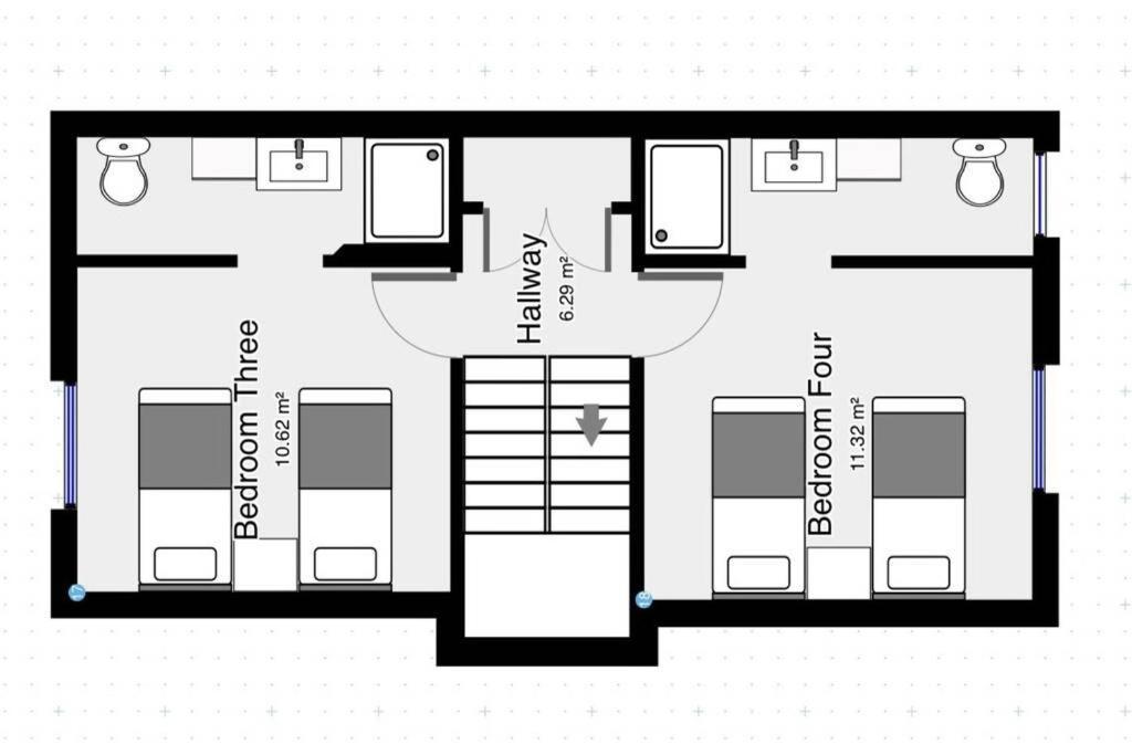 Westreach - A 4 Bedroom, En-suite Sleep 8 Townhouse Holiday home *